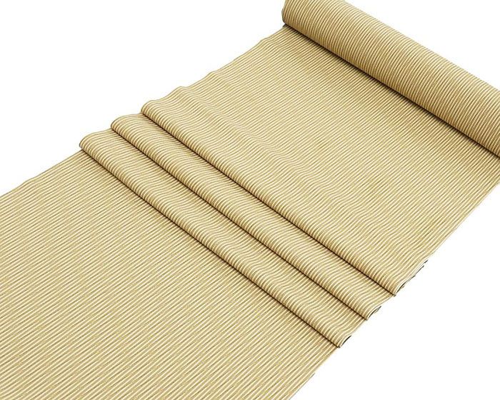 小紋 反物 ポリエステル テイジン シルフィル 斜縞模様 洗える着物 新品 未仕立