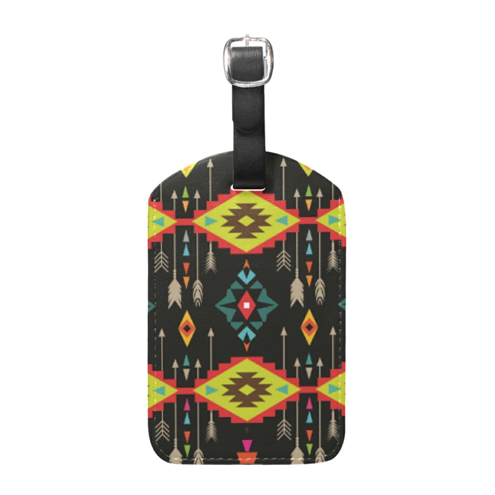 おすすめネット インディアン 民族風 スーツケースタグ 名前ラベル ネームタグ 荷物タグ チマヨ 旅行タ 幾何学図形 旅行用品