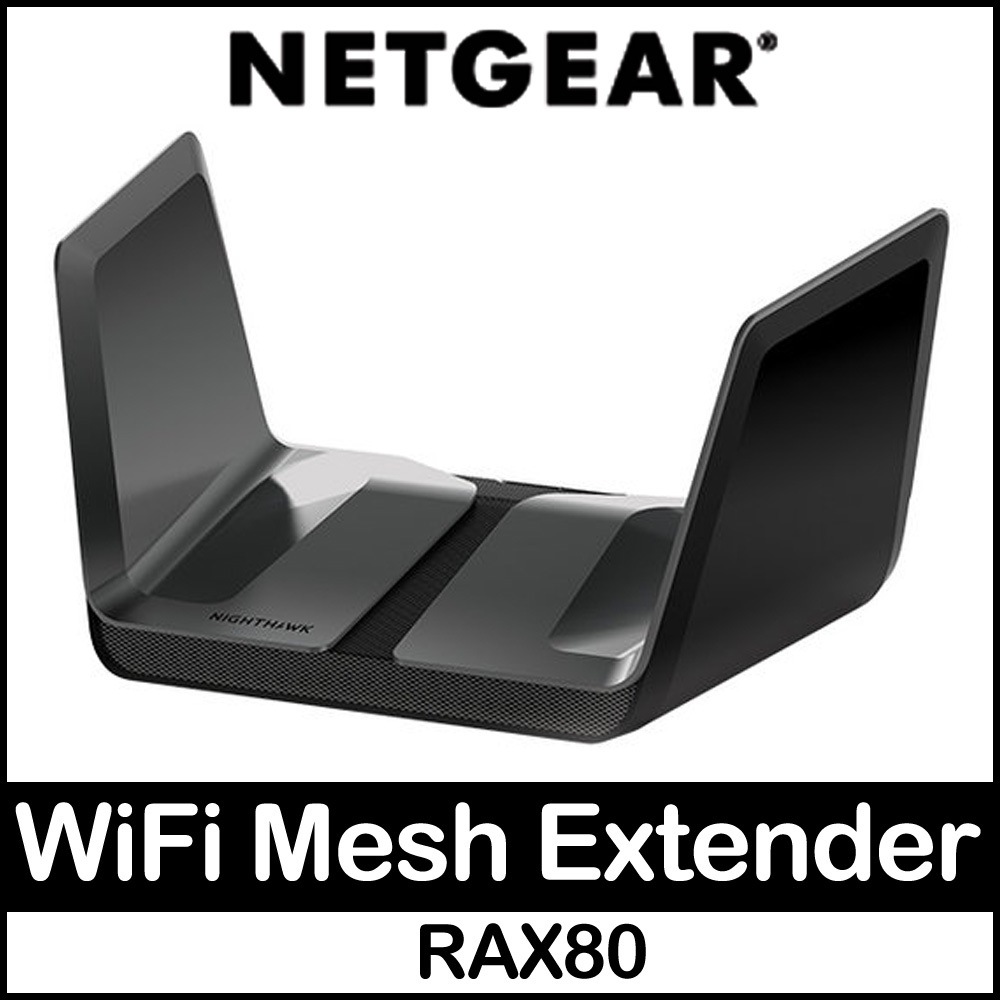 NETGEAR RAX80 Nighthawk AX8 8-Stream WiFi Router