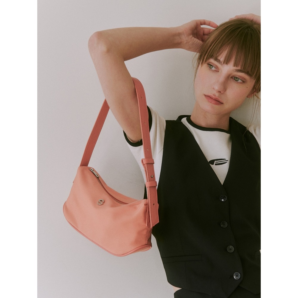 SEMICODE グルーヴバッグ - アプリコットピンク