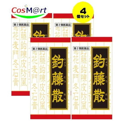 【4個セット】 【第2類医薬品】JPS釣藤散料エキス錠N 240錠 4987045182624-4