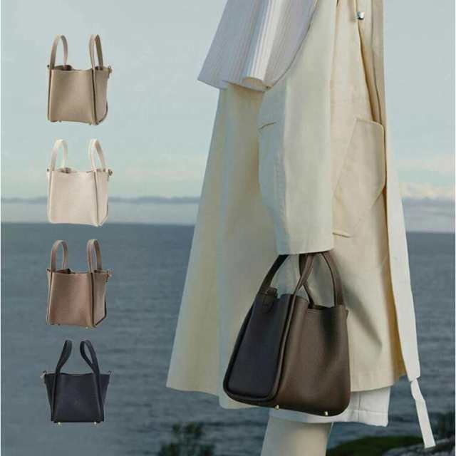 バッグインバッグ キューブバッグ 本革 ハンドバッグ レディース バッグ セレモニーバッグ プレミアム 通勤 キューブ バッグ ショルダーバッグ