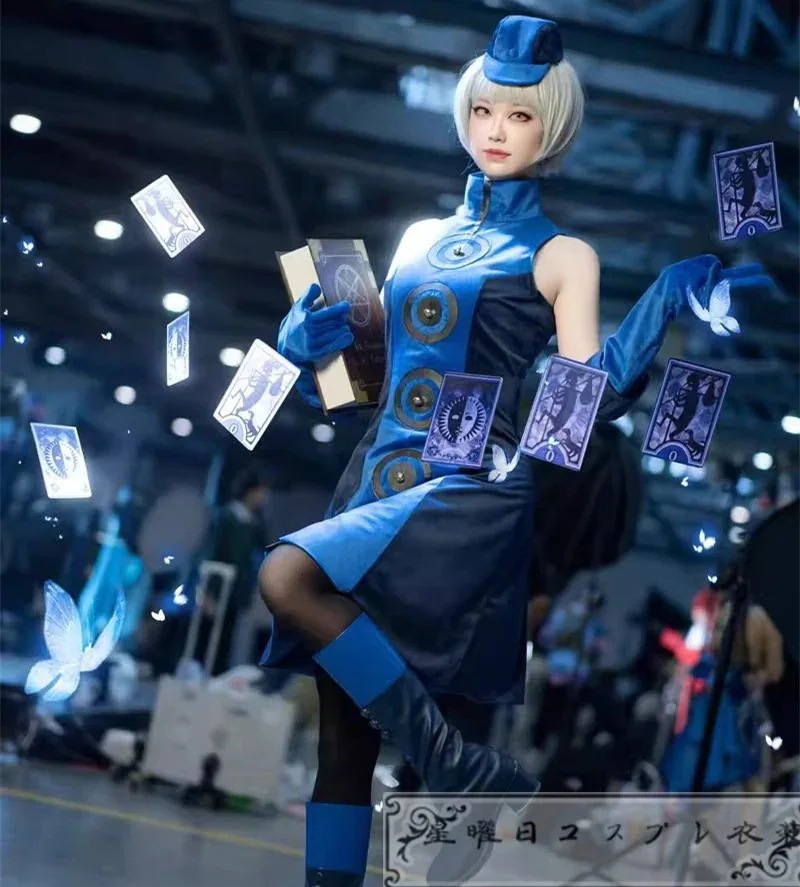 ペルソナ3 エリザベス コスプレ衣装 コスチューム 仮装 『帽子と手袋付き』
