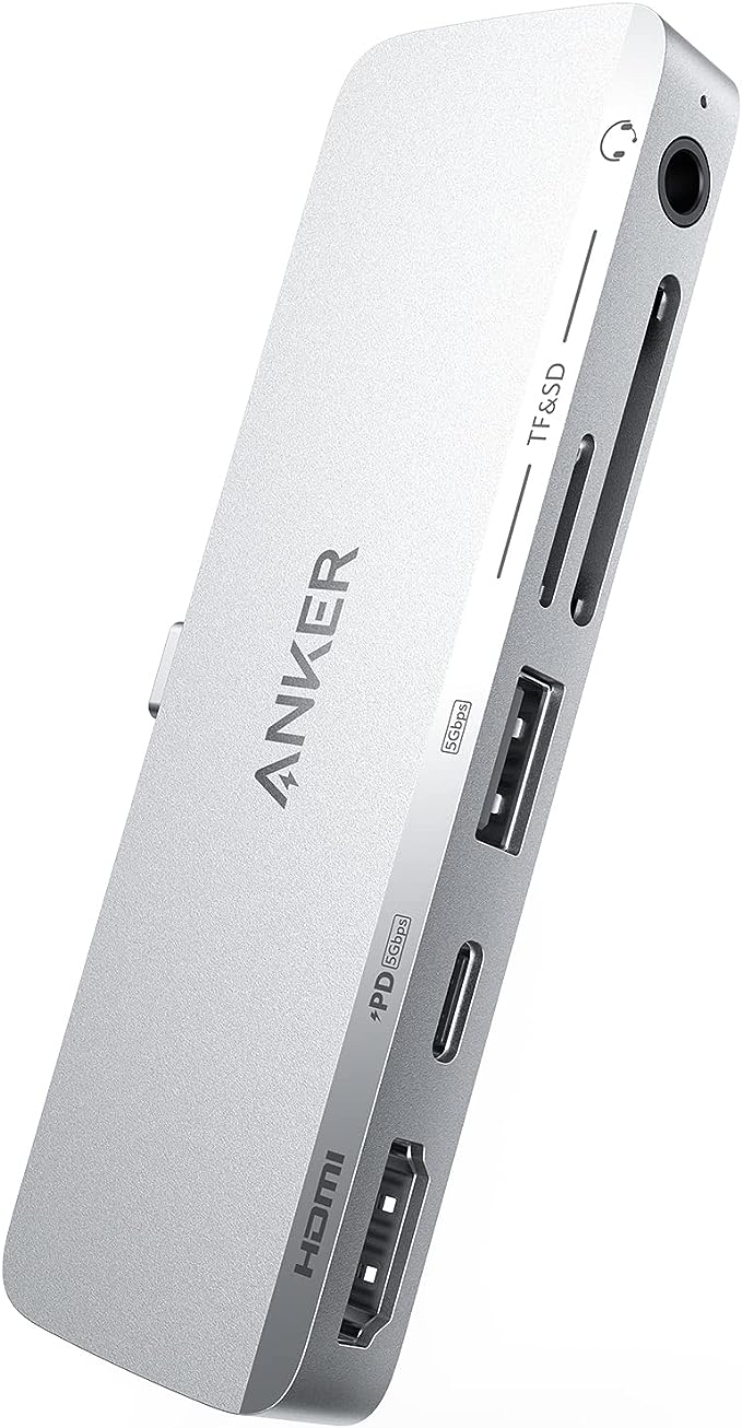 Anker 541 USB-C ハブ (6-in-1, for iPad) USB PD対応 4K対応 HDMI出力ポート 多機能USB-Cポート データ転送用USB-Aポート