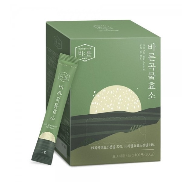 正しい穀物酵素100包大容量3g x 100包 甘い香ばしい麺味