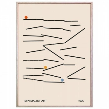 Minimalist art アートパネル IAA-53612
