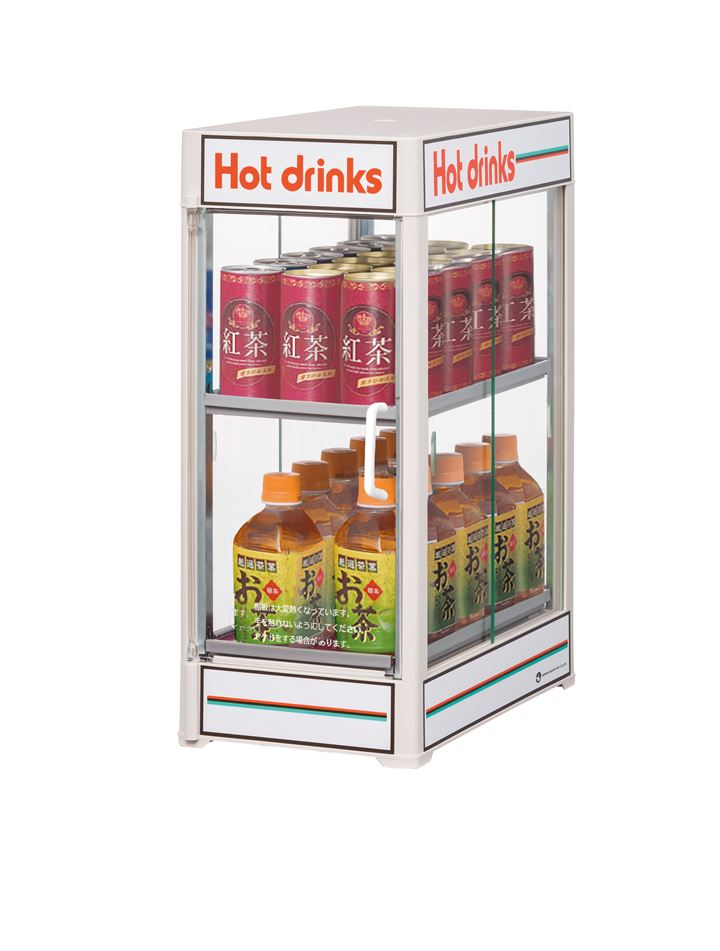 日本ヒーター CW36T-R2 電気 缶ウォーマー 2段 350ml/20本収納