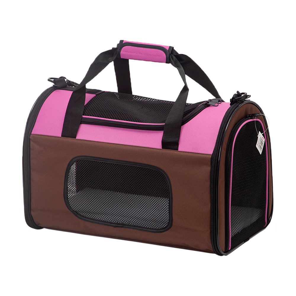 折りたたみソフトキャリー　Ｍサイズ　ピンク　ＰＯＴＣ－５００Ａ　ＣＲＣ40―67―05―10―00