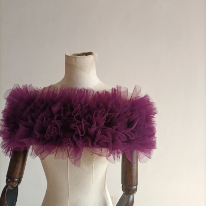 カラードレス オフショルダー　色直し　サイズ調整可能