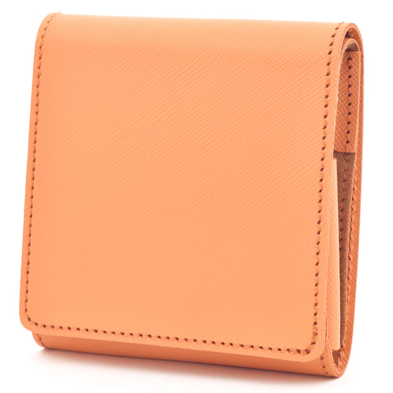 [池之端銀革店] 二つ折り財布 COM-ONO SLIM 005 JOURNAL 日本製小銭入れ 革財布