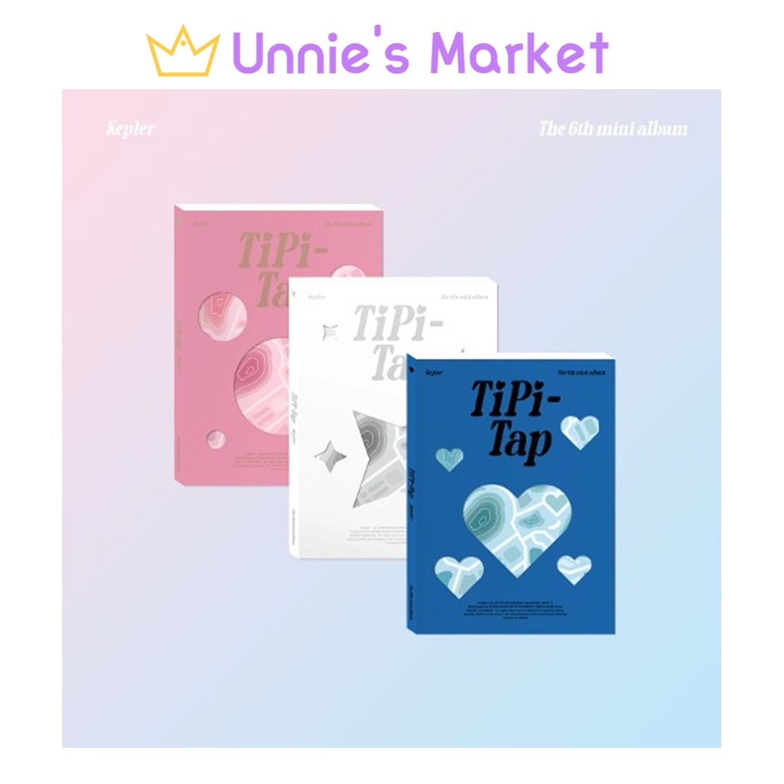 [SET] Kep1er TiPi - Tap The 6th Mini Album Album + Free Photocard 1EA (fan-made)