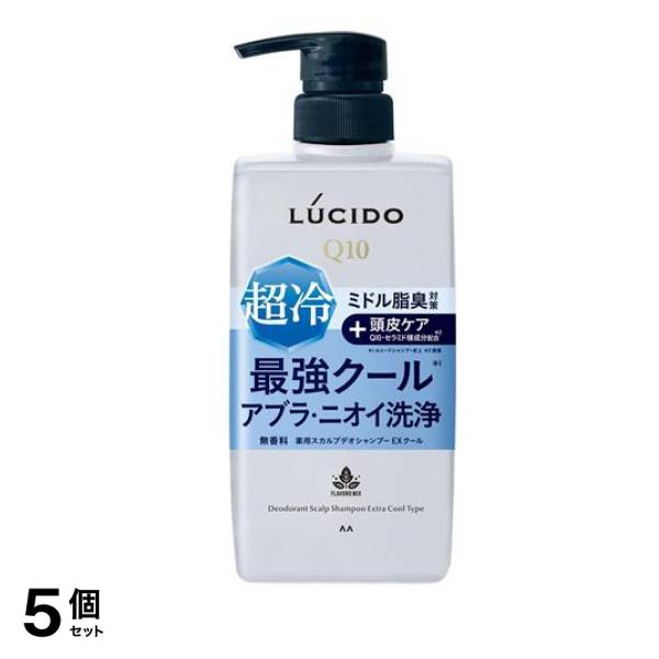 () 薬用スカルプデオシャンプー EXクールタイプ 450mL (本体ボトル) 5個セット