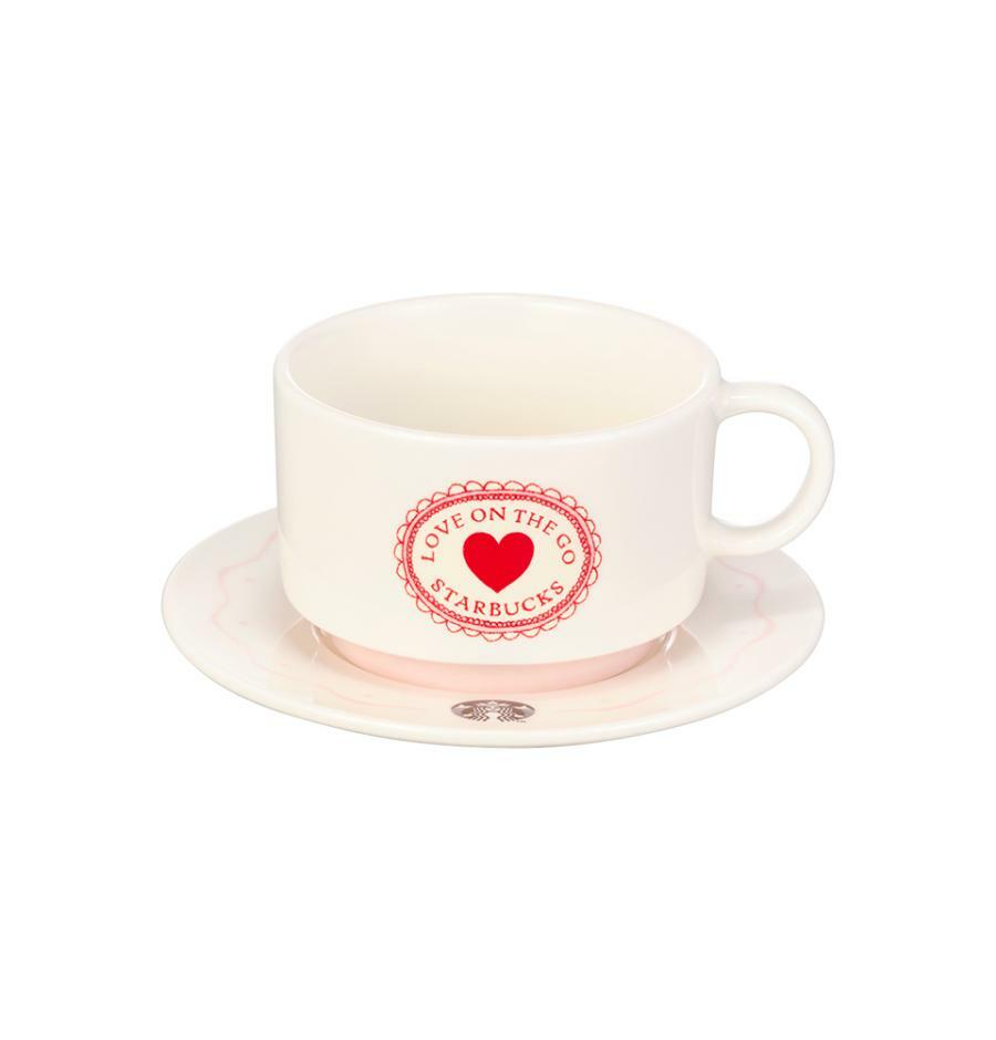 [25VDAY] Sweetie Bunny Mug&Saucer 237ml