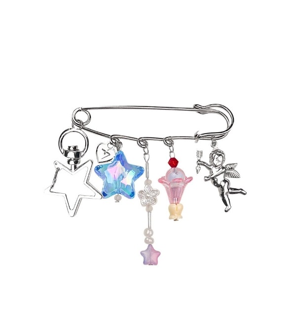 スイートエンジェルセーフティピンキーリングキーチェーンキーホルダー 5,189円