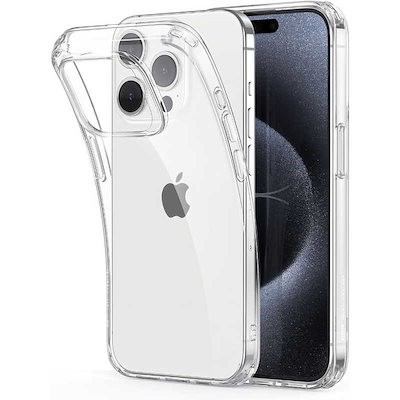 他サイト： ESR　iPhone 15 Pro Max(6.7インチ) ソフトケース Clear　ESRZeroClearCaseCompatiblewithiPhone15ProMaxの商品画像