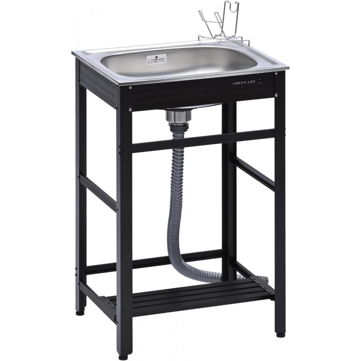 【I】グリーンライフ(GREEN LIFE) アルミ流し台 50 AND-50N 流し 屋外 ガーデニング 建築現場 キャンプ場【北海道・沖縄・離島不可】 14,288円