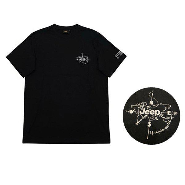 6つの新しい男女共用コンパス機能性半袖TシャツJR2TSU142_US
