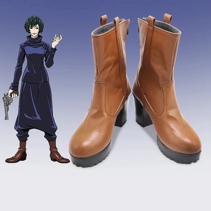 呪術廻戦　禪院真依　コスプレ　靴　ブーツ