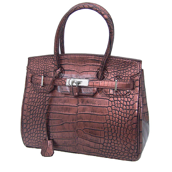 クロコダイルYB-2101 30ｃｍ メタリック ヘンローン ブラウン 108,900円