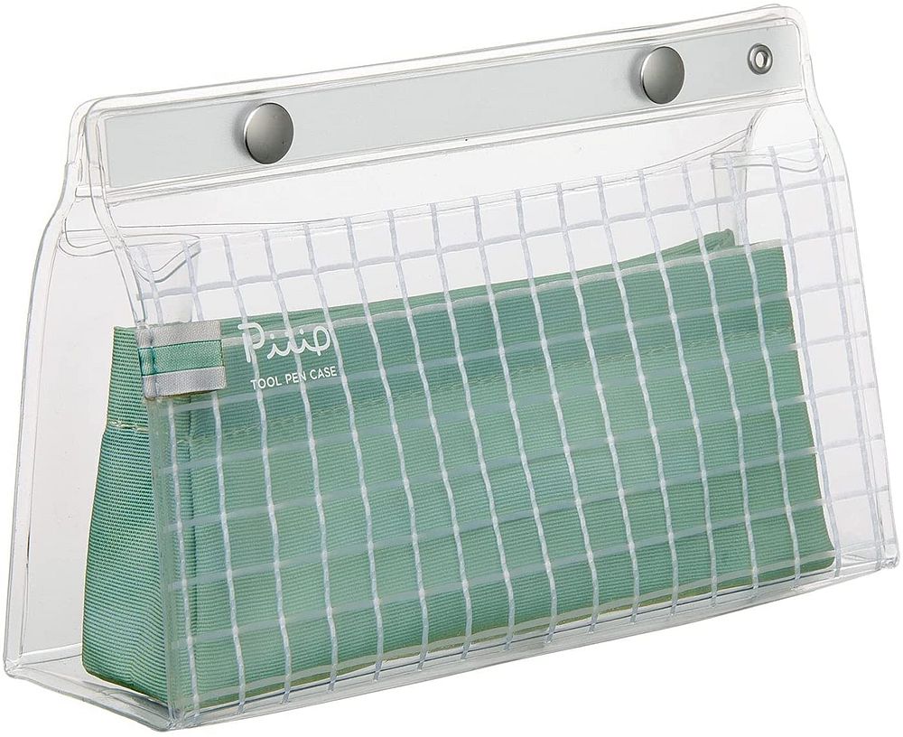 （まとめ買い）ツールペンケース ピープ セージグリーン F-VBF240-5 [x3]