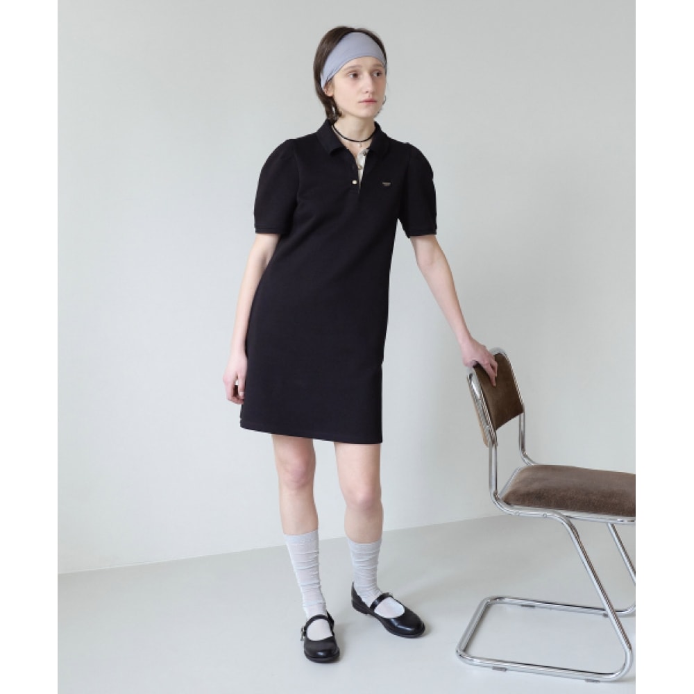 COVERNAT WOMAN パフ カラー ワンピース ブラック 8,973円