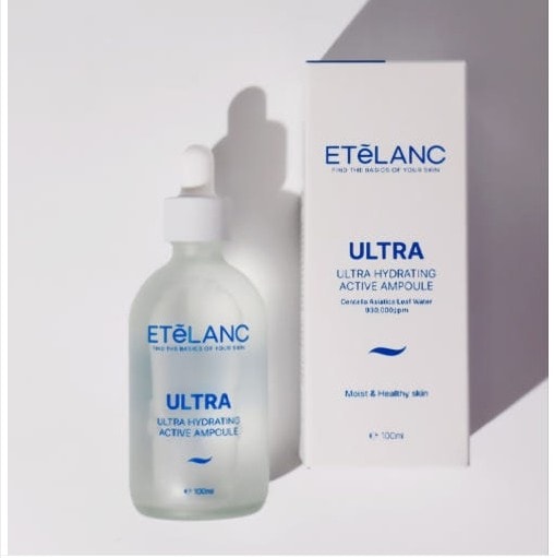 etelanc ultra hydranting active ampoule 100ml for essence for face