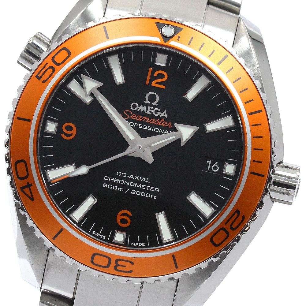 オメガ OMEGA 232.30.42.21.01.002 シーマスター600 プラネットオーシャン デイト 自動巻き メンズ 良品 _889656【中古】