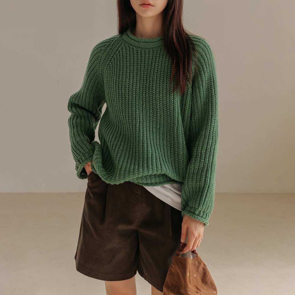 モリンズドトムラグランルージュニット