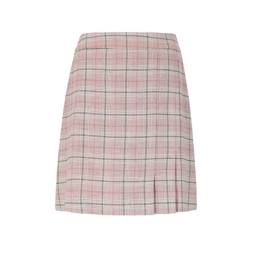 (ニューヨーク訪問) Aラインチェックスカート (VY3SR09)