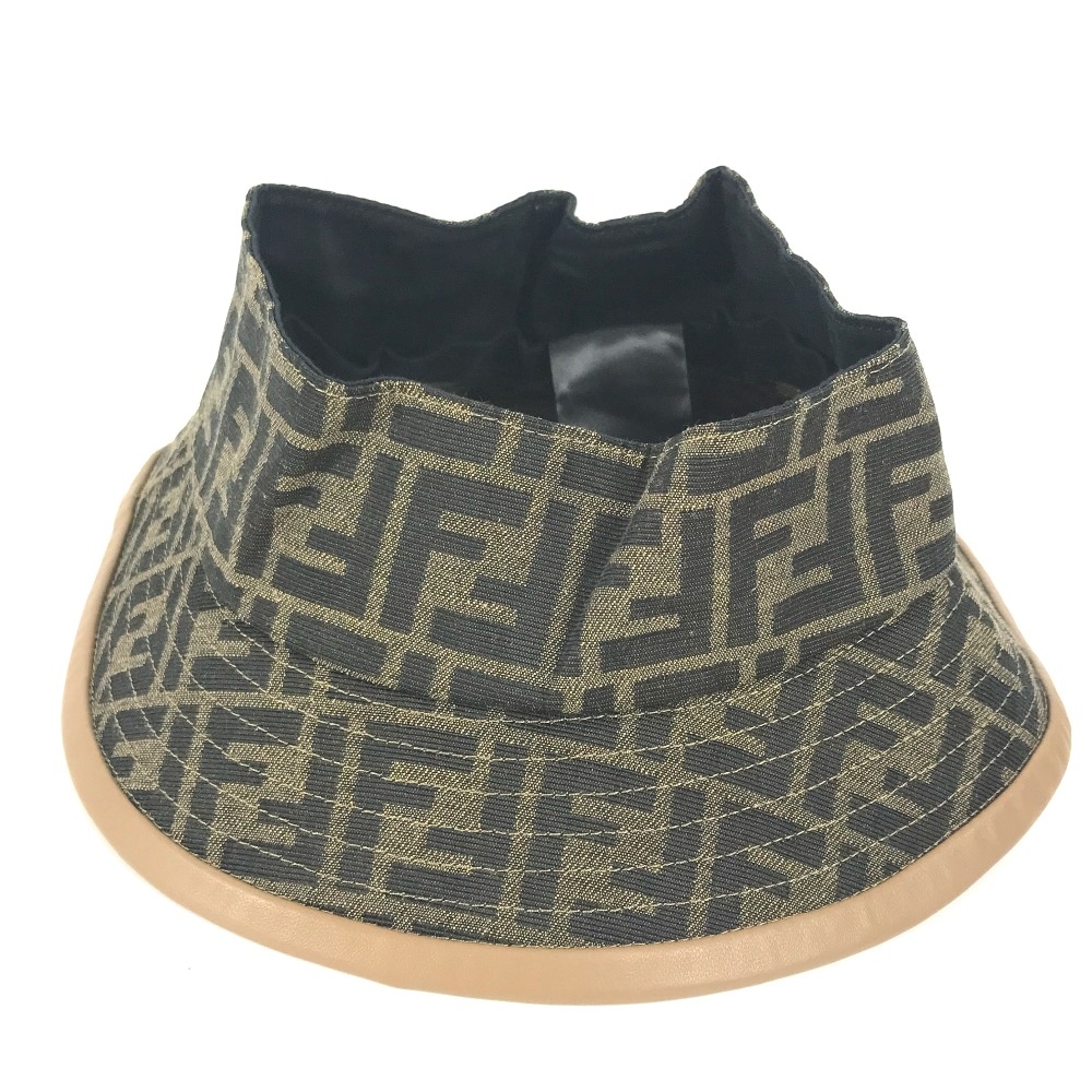 サンバイザー FXQ967 ズッカ 帽子 バイザー ポリエステル ブラウン 28,050円