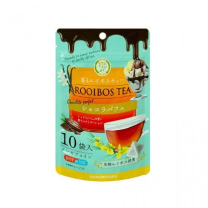 宇治森徳 香るルイボスティーショコラパフェ ノンカフェイン 10P×20袋 7082