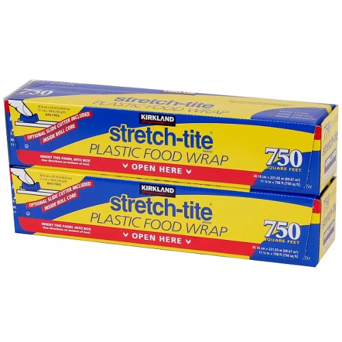 カークランドシグネチャーキッチン用ラップ30cm x 231M x 2便利な多目的ラップ食品包装キッチン用品