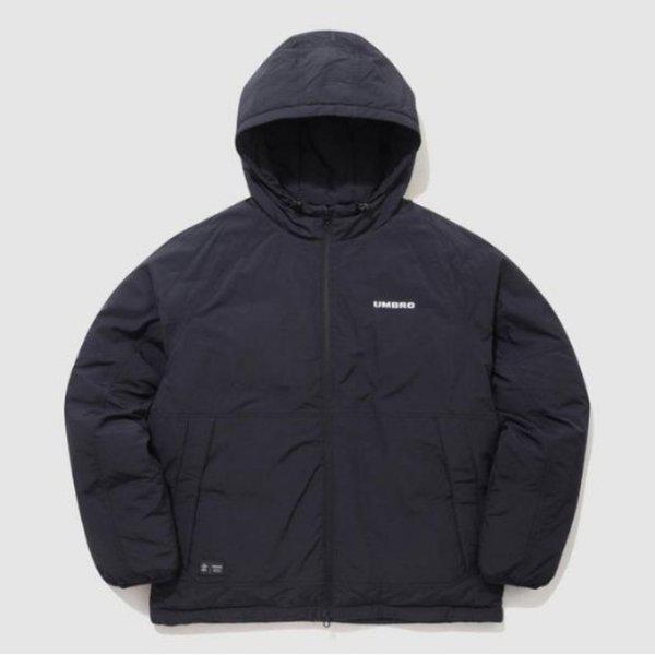 パディング KQF UQ123CPJ16-BLK エッセンシャルプラスフード付きパディングジャケット / BLACK