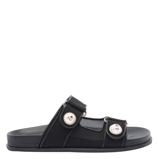 JIMMY CHOO Women Sandals FAYENCE SANDAL MHPBLACK BLACK Black