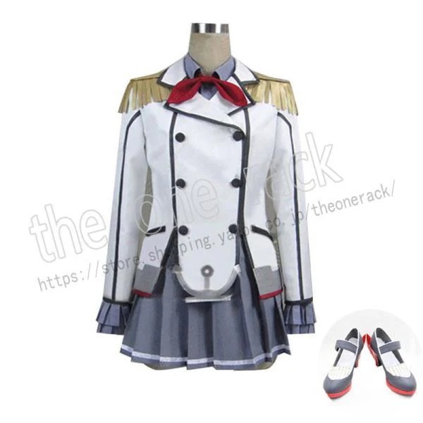 【新品開催 即納】艦隊これくしょん 鹿島 かしま コスプレ衣装 コスチューム ハロウィン 演出服舞台服 変装 仮装