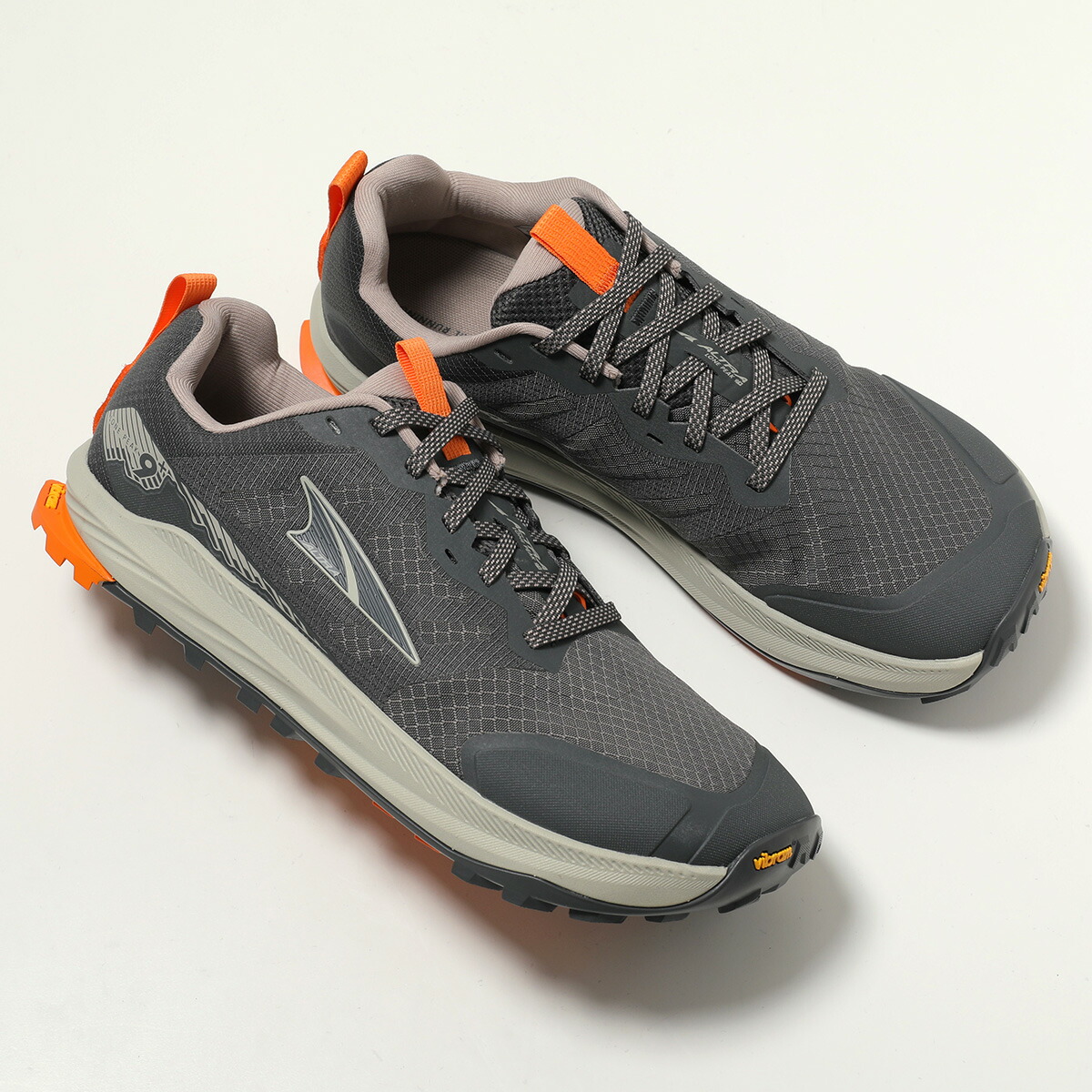 ALTRA アルトラ スニーカー M LONE PEAK 9+ ローンピーク AL0A85RG222 メンズ ローカット Vibram ビブラムソール 軽量 トレイル シューズ 靴 DARK-SHAD