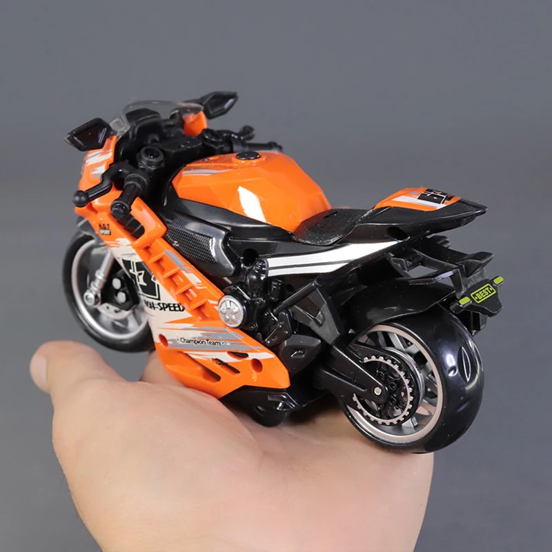 カワサキバイクモデル子供用慣性おもちゃの車男の子赤ちゃん音と軽い自動車モデル落下に強い小型車 6bvq 6,622円