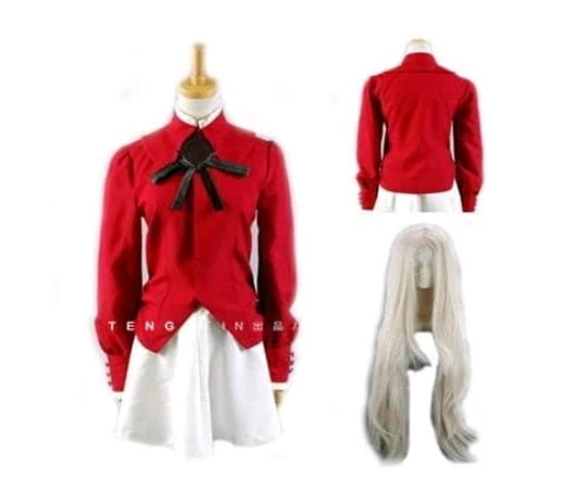 アイリスフィールフォンアインツベルン コスプレ衣装＋ウィッグ靴追加可