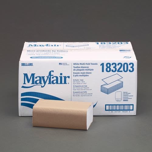 エスコ(Esco) 228x241mm ペーパータオル(250枚/16ﾊﾟｯｸ) EA929AP-143B