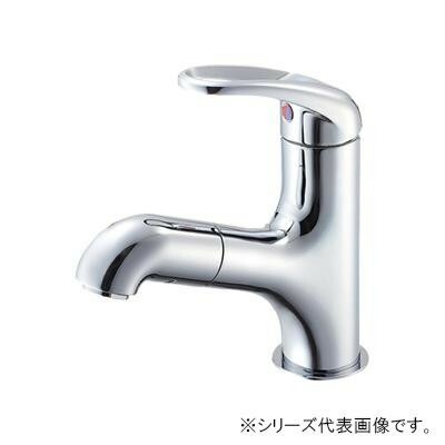 三栄 SANEI U-MIX シングルワンホール洗面混合栓（洗髪用） K4713JV-13 29,874円