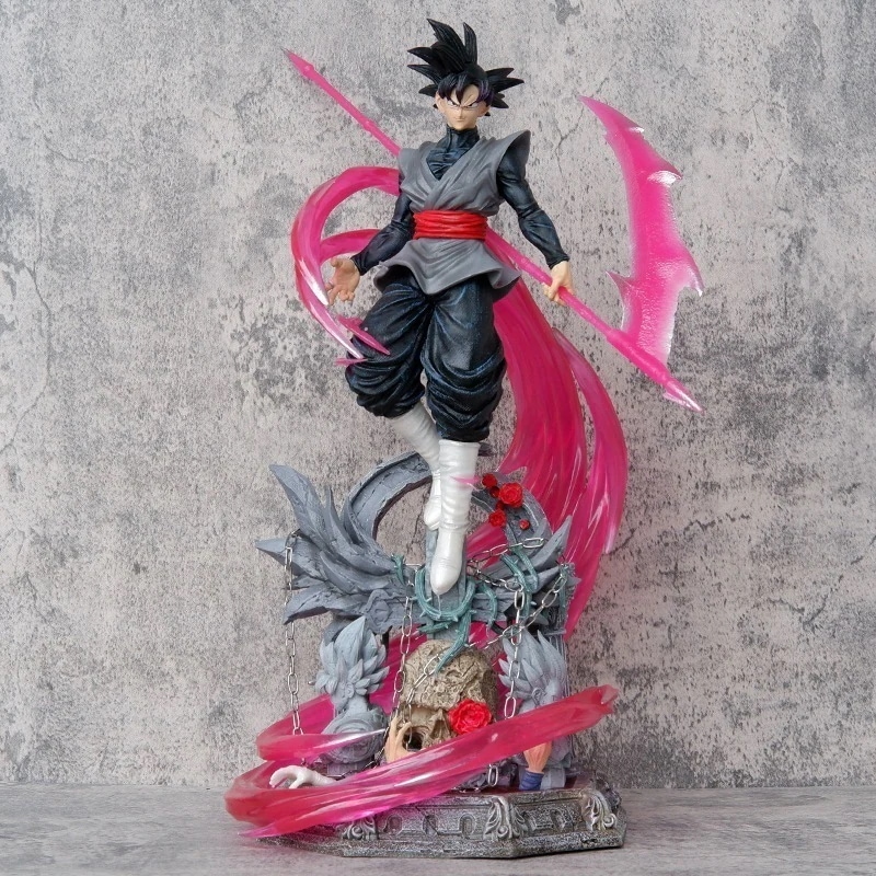 ドラゴンボール 超 GK Yunqi シリーズピンク悟空スーパー 3 フリーダムダークフィギュアモデル装飾ギフト