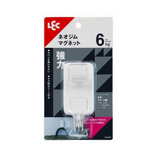 [5セット] レック 強力マグネットフック 特大 1個入 W H00420X5