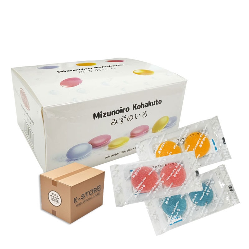 [業者向け] みずのいろ琥珀糖 15g (12 x 30) / 3BOX 韓国 お菓子