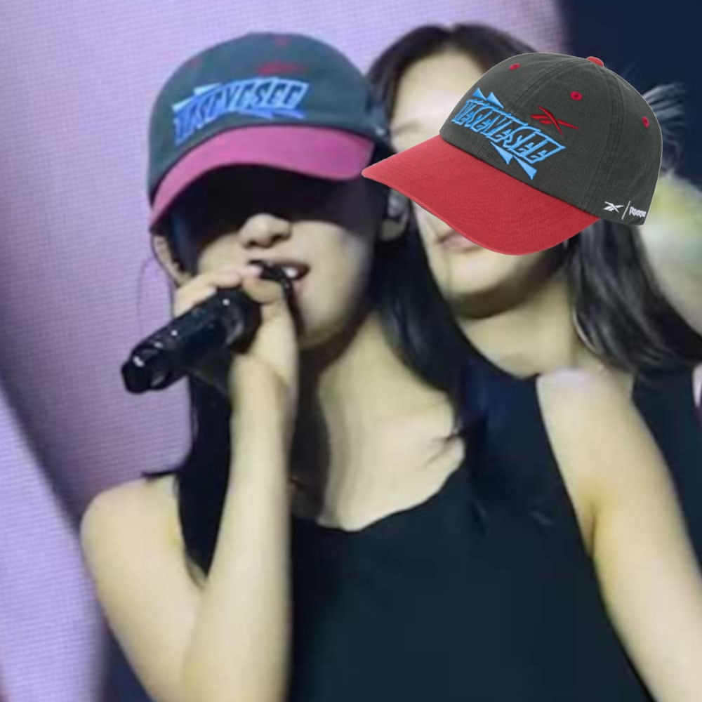 [aespaのNINGNINGが着用!] キャップ ボールキャップ ロゴキャップ (2colors)