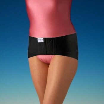 ラクダーネ　骨盤サポーター　メッシュ　ブラック　L