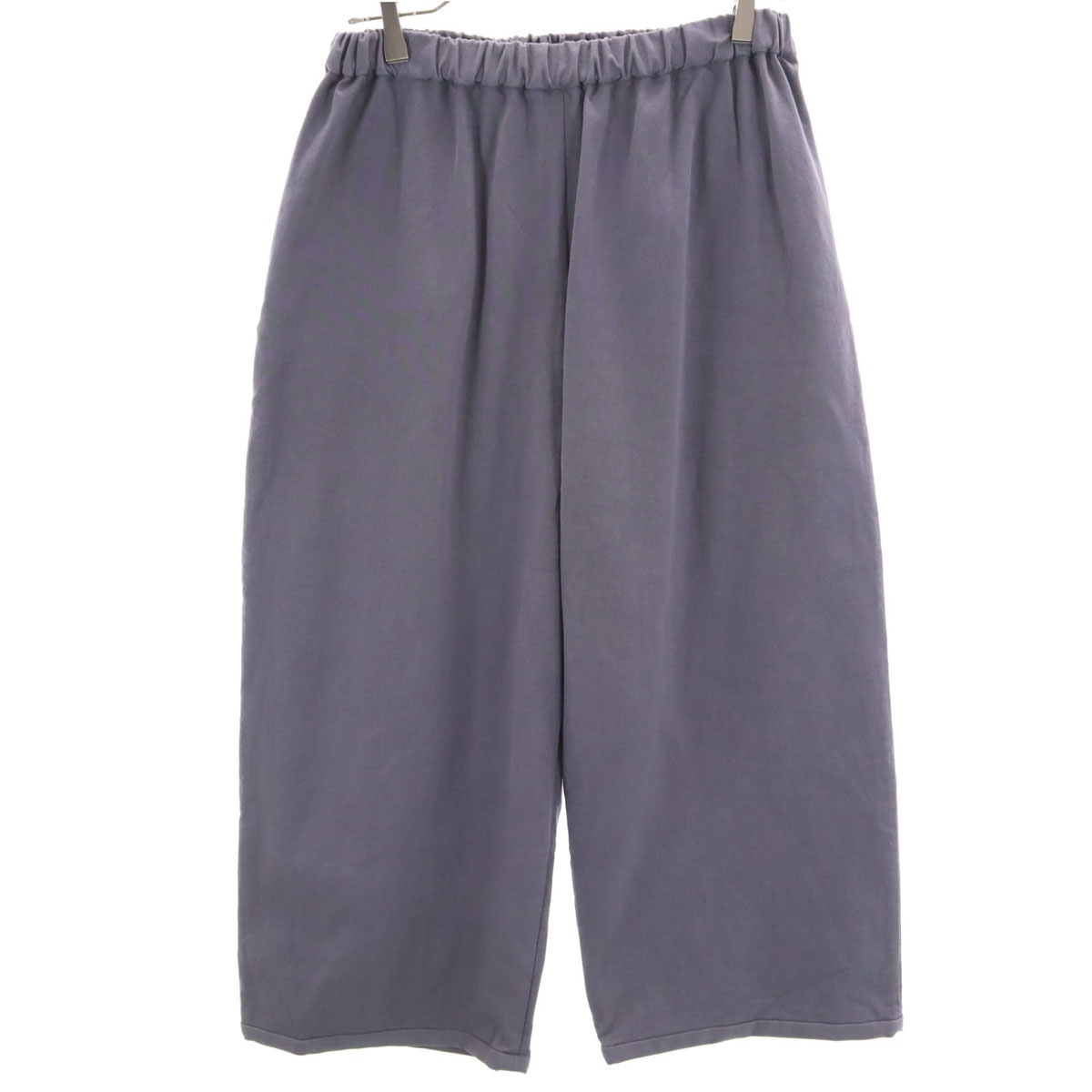 Lin francais dantan ランフランセダンタン 日本製 コットン ワイドパンツ グレー メンズ 古着