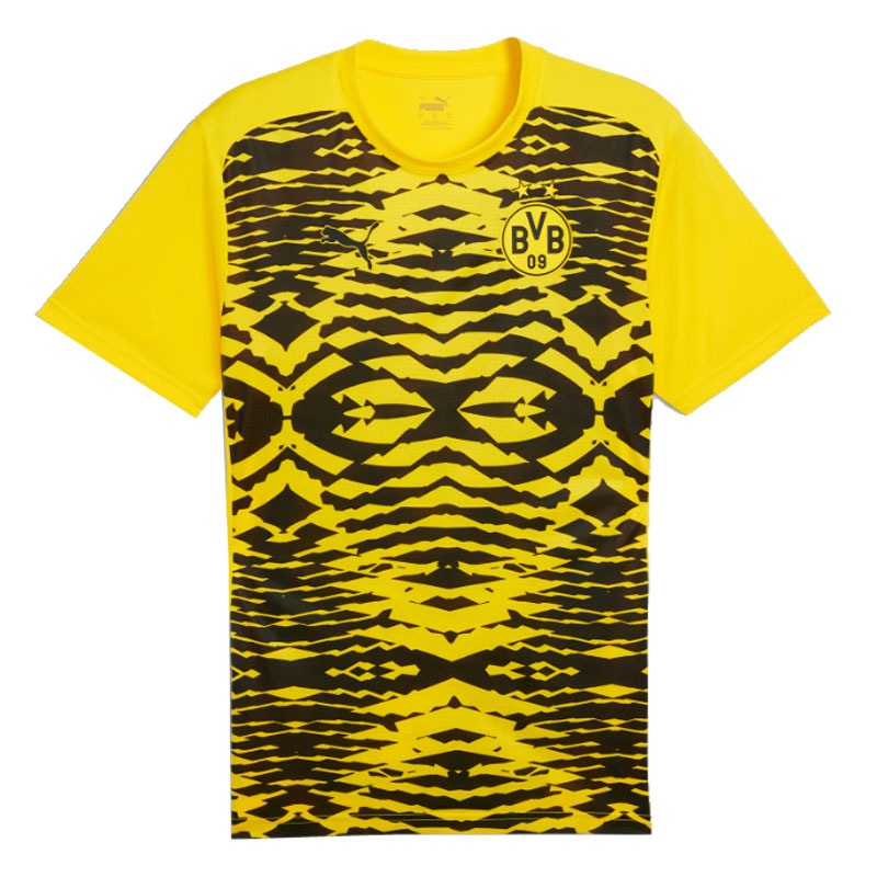 BVB ドルトムント 2024-25 プレマッチ 半袖 シャツ サッカー ウェア レプリカウェア 24SS(777599-01)