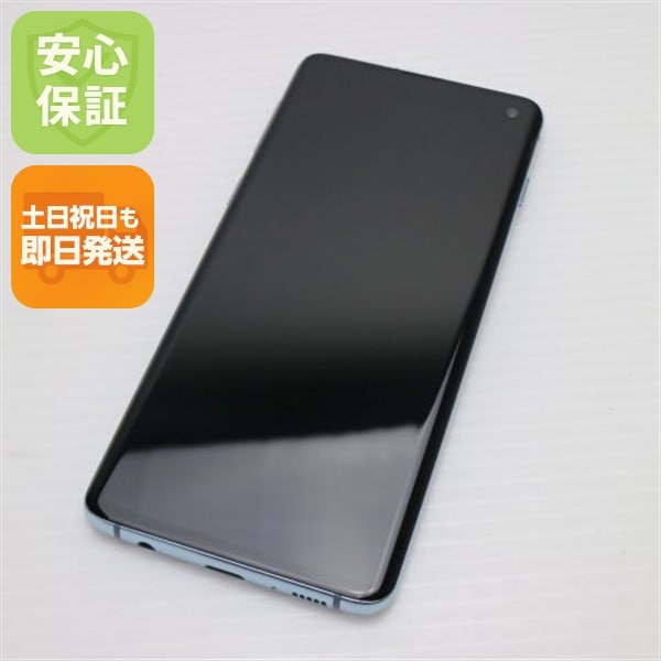 美品 SIMフリー Galaxy S10 プリズムブルー スマホ 68
