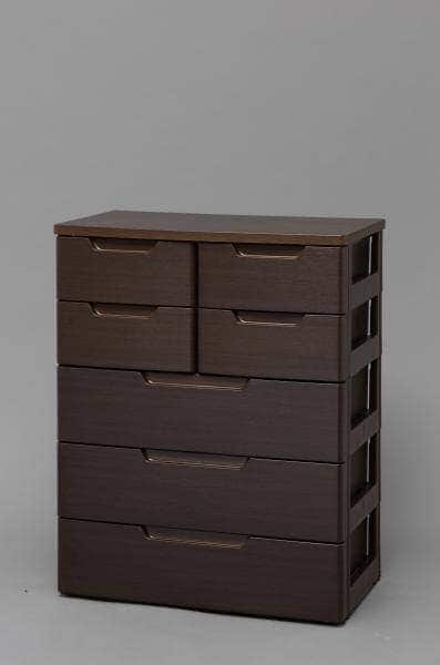 アイリスオーヤマ MUチェスト MU-7234 木目ブラウン