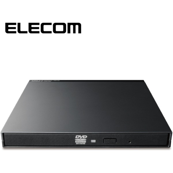 LDR-PMK8U2CVBK [DVDマルチ ドライブ 外付け mini-B USB2.0 書き込み / データバックアップ Power 2 Go8 動画再生 CyberLink PowerDVD10